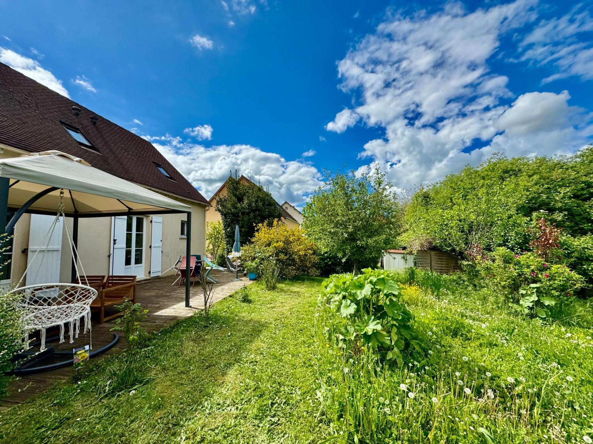 La Mandragora - Maison Avec Jardin Et Poele A Bois Vernon  Exterior foto